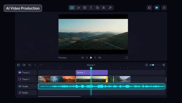 AI audiobook production with character voices